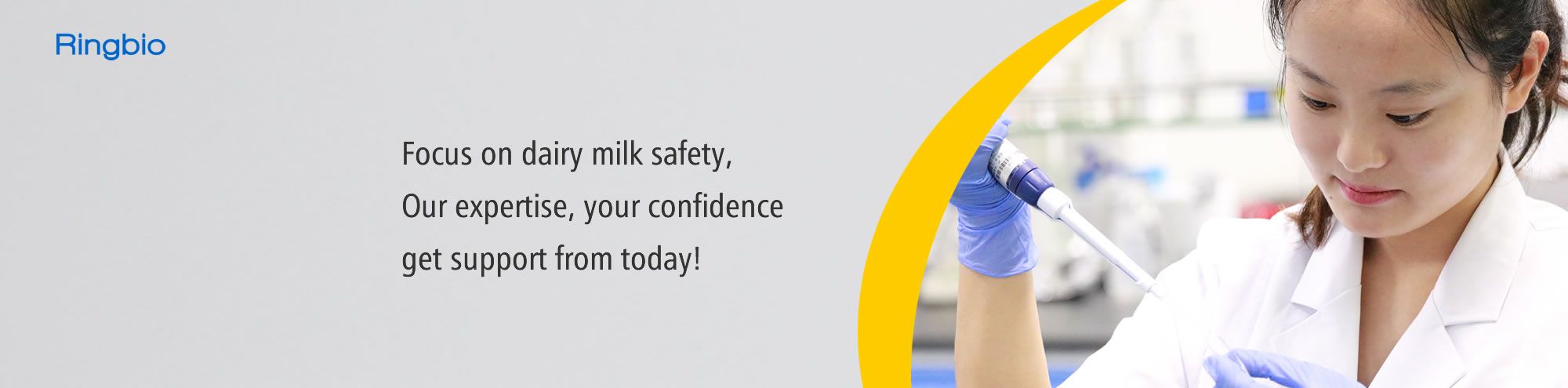 Ringbio's expertise to help you enhance your dairy milk safety